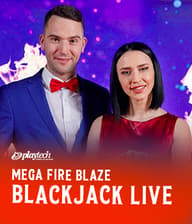 Mega Fire Blaze Blackjack Live